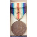 - WW1 Japanese Allied Victory Medal in Box of Issue -