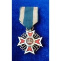 - Romania Kingdom, An Order of the Crown of Romania, 5th Class Knight, Civil Division -
