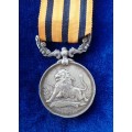 - Scarce 1896 (Rhodesia) British SA Company`s Medal to Trooper R.T. Ogilvie F Troop M.M.P.  -
