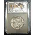 Kingdom of Italy 1927R A.VI  Vittorio Emanuele III 20 Lire Silver Coin - GRADED VF20