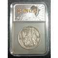 Kingdom of Italy 1928R A.VI 20 Lire Silver Coin - GRADED VF30