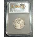Kingdom of Italy 1927R 10 Lire Silver Coin - GRADED XF40