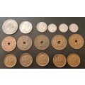 Lot of old Rhodesian Coins