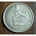 1932 Southern Rhodesia Silver One Shilling Coin