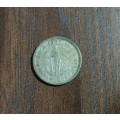 1962 South Africa 10 cent (1st decimla series) coin