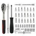 Tool Set - 46 Piece, For General-, Household- And Car Use