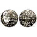 1ounce Sterling Silver commemorative Medal,Nobel Peace Prize,Nelson Mandela.