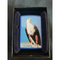 Genuine brand new Fish eagle zippo lighter in box