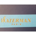 Original Waterman rollerball pen in Waterman box with pamphlet