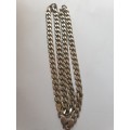 Gents stunning heavy duty sterling silver chain