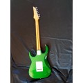 Ibanez RX series green electric guitar