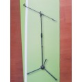 Microphone deluxe boom stand with mic clip-Tecnix TMS850