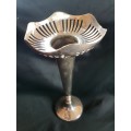 Vintage Silver plated candle stick-23cm height