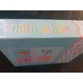 Brand new sealed Photo album hold 80 photo`s 4`x6`(10.16cm x 15.24 cm)