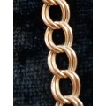 Bracelet Double link 9ct gold