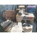 Olympus PEN E-P1 Digital Camera with interchangeable lenses and flash