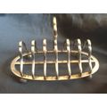 Silver plated Toast rack- Henry Millington Harwood