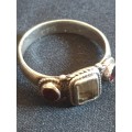 Large Sterling silver ring