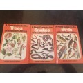 SET of 3 books -Birds, trees and snakes of Southern Africa - Nature lovers library