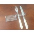 Crystal cut Vintage knife rests set of 4