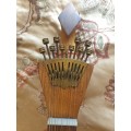 10 string antique hand made Portuguese Mandolin/guitar with traditional peachow keys