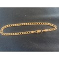 Bracelet genuine 9ct yellow gold