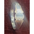 solid silver baby bangle