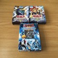 3 YuGiOh Starter Packs from early 2000s (With Guidebooks and Playmats)