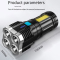 LED Compact Flashlight For Camping Mountain Patrol For Tactical Lights And Lumens
