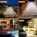 100 LED Outdoor Solar Light Wall Light Waterproof with PIR Motion Sensor