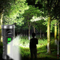 USB rechargeable flashlight spotlight waterproof multifunctional camping hiking outdoor