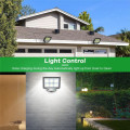 LED Solar Wall Light with Motion Sensing Waterproof Suitable for Street Garden Decorative Lighting