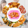 Air Fryer Pad Silicone Basket Reusable Replacement Oven Accessories Fryer For Kitchen Oven Cookware