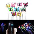 LED 1 Piece Set Of Light Up Braids Colorful Butterfly Fiber Optic Light Up Clip Hair Accessories