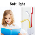 Silicone USB Energy Saving LED Lamp Mini Portable Laptop Lamp For Creative Reading