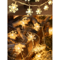 Snowflake String Lights Warm White 5M Suitable For Christmas Party Decoration Atmosphere