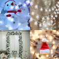 Snowflake String Lights White 5M Suitable For Christmas Party Decoration Atmosphere