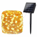 LED solar light with waterproof suitable for garden courtyard balcony wedding Christmas decoration
