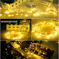 LED solar light with waterproof suitable for garden courtyard balcony wedding Christmas decoration
