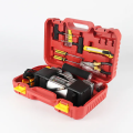 12V Portable Car Air Pump Emergency Tire Repair Tool Box Set