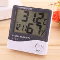 Thermometer Clock LCD Digital Display