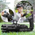 Magic Bubble Electric Gun Children`s Outdoor Toy