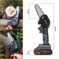 Portable Mini Chainsaw Powered By Rechargeable Lithium Battery 24V