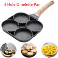 Multifunctional Four-Hole Pan Suitable For Pancakes Burgers Eggs Pancakes