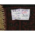 FINE QUALITY RED AFGHAN PERSIAN CAPRET 300x200 cm