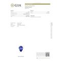 SIZE MATTERS! PREMIUM GIA CERTIFIED 14.59CT PEAR CUT 100% NATURAL TANZANITE - FREE INSURED COURIER!
