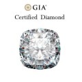 GIA CERTIFIED 0.50ct D VS1 CUSHION CUT DIAMOND(BIDDING STARTS AT 30% BELOW RAPAPORT PRICE)