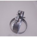 Quality Galvanised Steel Clamps 125mm x 30mm (BID PER CLAMP)