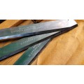 Mac Afric Heavy Duty HSS Lathe Cut-Off Blades 3.175 x 22.225 x 154.2mm  (BID PER SET OF 3x)