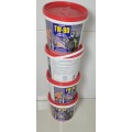 Heavy-Duty Textured Wipes, TW-90 For Removing Grease, Pant, Silicone, Oil (Bid Per Bucket)